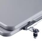 Tampa De Vaso Square Cinza Platina Para Bacia Incepa