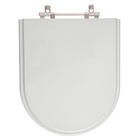 Tampa De Vaso Valentina Cinza Claro Para Bacia Hervy