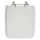 Tampa De Vaso Vila Rica Cinza Claro Para Bacia Icasa 6lpf