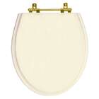 Tampa De Vaso Windsor Creme Para Bacia Deca Com Ferragem Dour