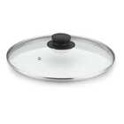 Tampa De Vidro Panela Grande Pomel Preto Ø26cm Multiflon