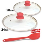 Tampa De Vidro Temperado Avulsa Para Panela Frigideira 20cm +