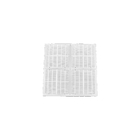 Tampa do dreno 18x18 WLFDP18 Plástico Branco 35x35cm Sibrape