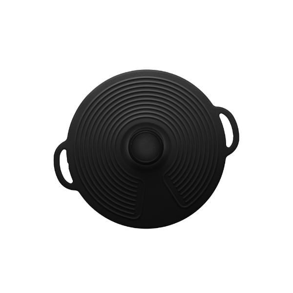 Tampa Em Silicone Para Panela Lyor 23cm Preta