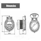 Tampa Fechamento Aut P/ Dispositivo De Aspiração Rosca Fina -