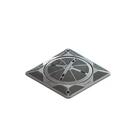 Tampa Fsb 30x30 Cm Prata Para Grade De Fundo Sodramar