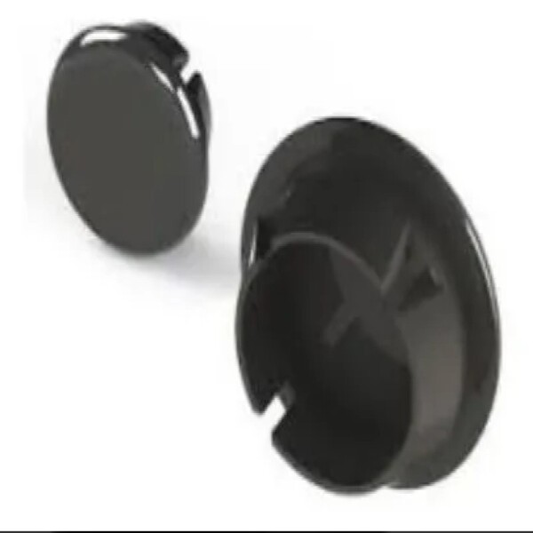 Tampa Furo 3/8 Nylon Nyl-042 Preto - Kit 50 Pcs