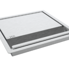 Tampa Lixeira Inox 3,9 L Para Bancada - Calha Escorredora