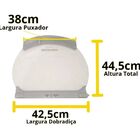 Tampa Móvel Para Máquina De Lavar 08kg  09kg Brastemp - W1046