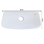 Tampa Para Caixa Acoplada Boss Branco Incepa