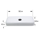 Tampa Para Caixa Acoplada Ic24 Etna Palha Icasa