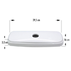 Tampa Para Caixa Acoplada Ic44 Diamantina Areia Icasa