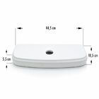 Tampa Para Caixa Acoplada Ic54 Sabatini Plus Areia Icasa