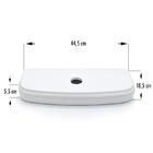 Tampa Para Caixa Acoplada Ic54 Sabatini Plus Azul Icasa