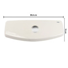 Tampa Para Caixa Acoplada Smart Preto Celite