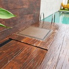 Tampa para Casa de Máquinas 80x80 com Grelha GDA Tampão - Pre