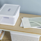 Tampa Para Cesto De Roupa Suja Caixa Organizadora 29x22x2cm B