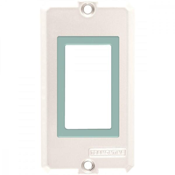 Tampa Para Condulete 1/2" E 3/4"  Com 1 Posto Vertical Para S