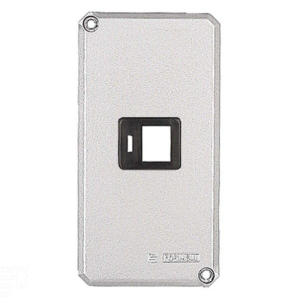 Tampa Para Condulete 1' Com 1  Posto Com Suporte Para Rj Tram