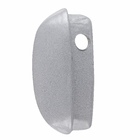 Tampa para Corrimões de Alumínio Acetinado 1,0x5,0x3,0cm Unefix