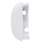 Tampa para Corrimões de Alumínio Branco 1,0x5,0x3,0cm Unefix