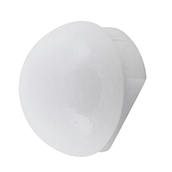 Tampa para Corrimões de Alumínio Branco 5,0x5,0x3,0cm Unefix