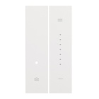 Tampa para Dimmer 2 Módulos White Living Now Bticino