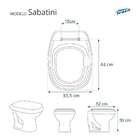 Tampa Para Vaso Icasa Sabatini Preto Com Borboleta Amarela