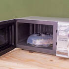 Tampa Protetora Para Micro-ondas Alimentos Magnética 30cm