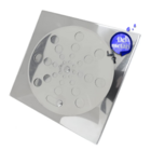 Tampa Ralo Grelha Quadrado 10x10cm Inox Função Abre/fecha Cro