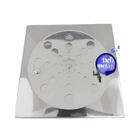 Tampa Ralo Grelha Quadrado 15x15cm Inox Função Abre/fecha Cor