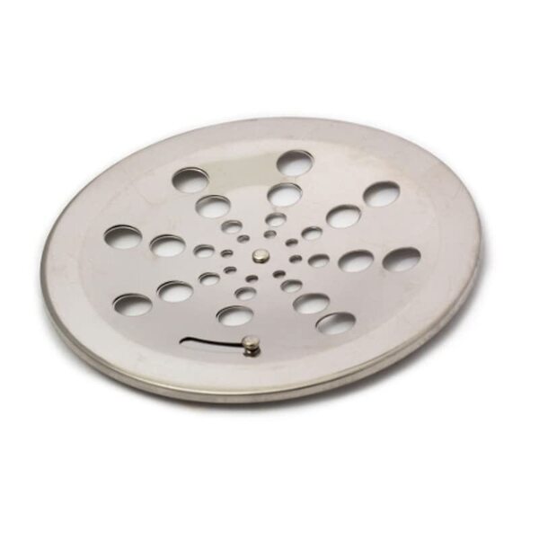 Tampa Ralo Grelha Redondo 15x15cm Aço Inox Sistema Rotativo A
