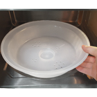 Tampa Redonda Para Microondas Branca 26cm