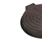 Tampa Tampão Articulado Ferro Rebaixado Posto Gasolina 70cm