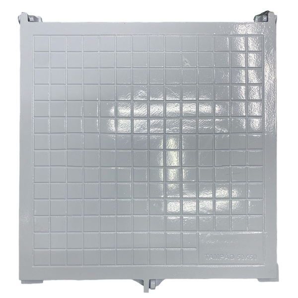 Tampa Tampão Articulado Porta Cadeado Cisterna Esgoto 60x60