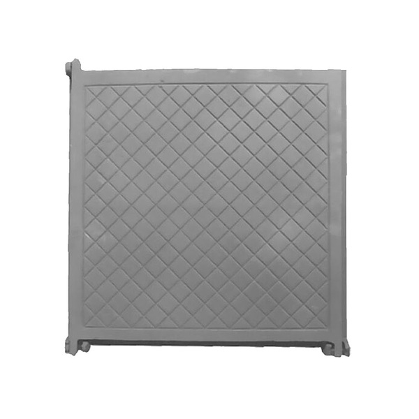 Tampa Tampão Chão Articulado Ferro Cadeado Cisterna 40x40cm