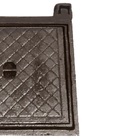 Tampa Tampão Chão Articulado Ferro Fundido Inspeção 30x30cm