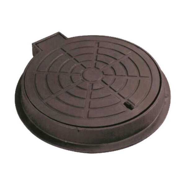 Tampa Tampão Chão Articulado Ferro Leve Posto Gasolina 64cm