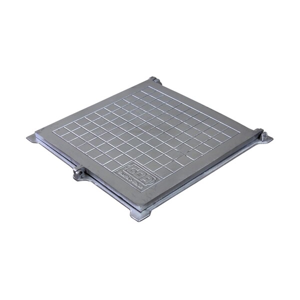 Tampa Tampão De Chão Articulado Com Porta Cadeado 70x70cm