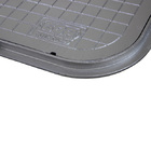 Tampa Tampão De Chão Articulado T33 Alumínio Fundido 58x49cm