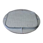 Tampa Tampão De Chão Articulado T33 Com Aba Redondo 58x49cm