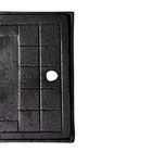 Tampa Tampão De Chão Em Ferro De Passagem Articulado 16x16cm