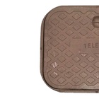 Tampa Tampão De Chão Simples Ferro Inspeção Passagem 44x54cm