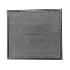 Tampa Tampão De Chão Simples Ferro Para Aterramento 20x20cm