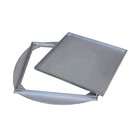 Tampa Tampão De Chão Simples Rebaixado Aro Circular 50x50cm