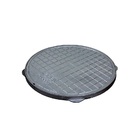 Tampa Tampão De Chão T010 Em Alumínio Circular Simples 10cm