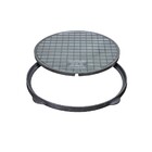 Tampa Tampão De Chão T020 Em Alumínio Circular Simples 20cm