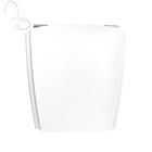 Tampa Vaso Sanitário Madeira Laqueada Nuage Branco Para Bacia