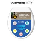 Tampa Vaso Sanitário Oval Pp Especial Tupan