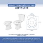 Tampa Vaso Sanitário Poliester Acrilico Aspen Branco Para Bac